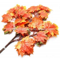 Hot Sell Home Artificial Maple Leaves for Decoration