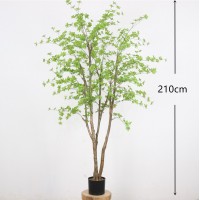 Cheap 90 cm to 210 cm artificial small tree plant for decoration