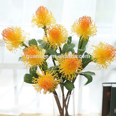 GST207 high simulation silk pin pad flower for home decoration