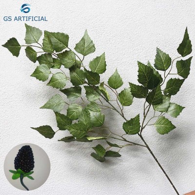 GST003 silk green leaf  for Landscape Garden Decoration